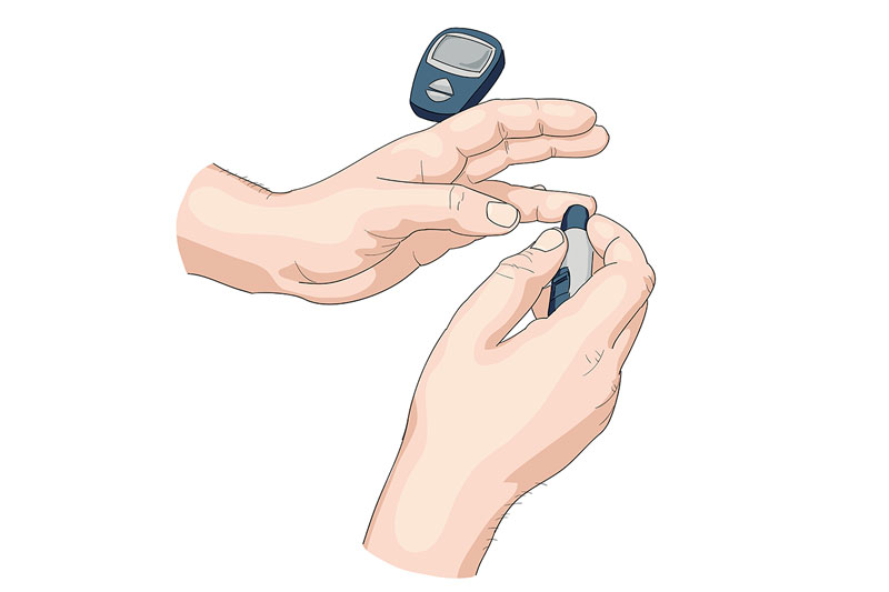 You can Check Blood Sugar Levels