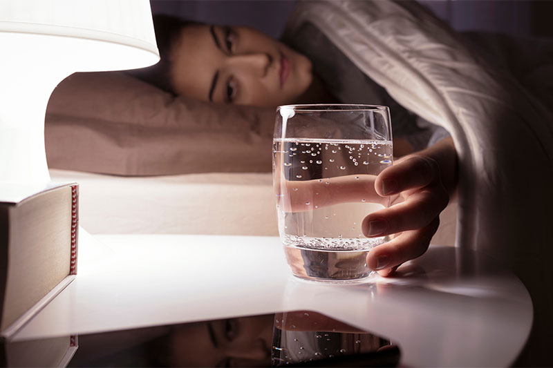 Don’t Drink Water Right Before Going To Bed