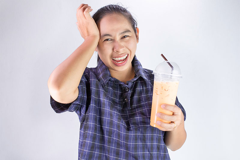 Brain freeze is not that harmless