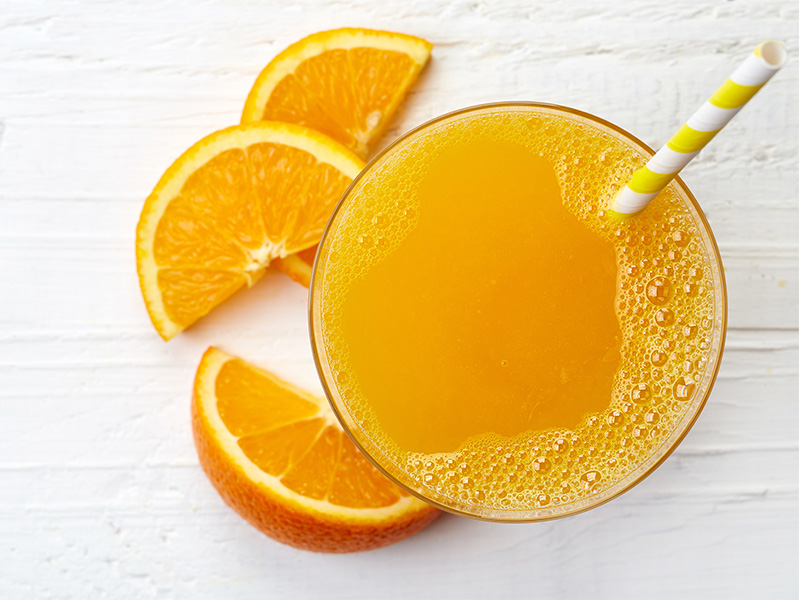 Oranges and orange juice